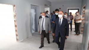 Vali Günaydın: "9 ay önce temelini attığımız ilkokul yeni eğitim öğretim yılına yetişecek"