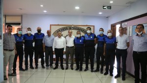 Başkan Cabbar, Zabıta Haftasında personeliyle bir araya geldi