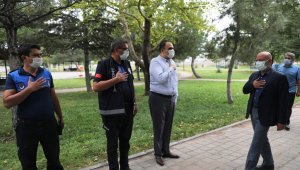 Başkan Çolakbayrakdar: "Zabıta ekibimiz şehrin huzurunu sağlamaktadır"