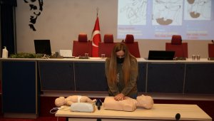 Büyükşehir'den ilk yardım sertifika yenileme eğitimi