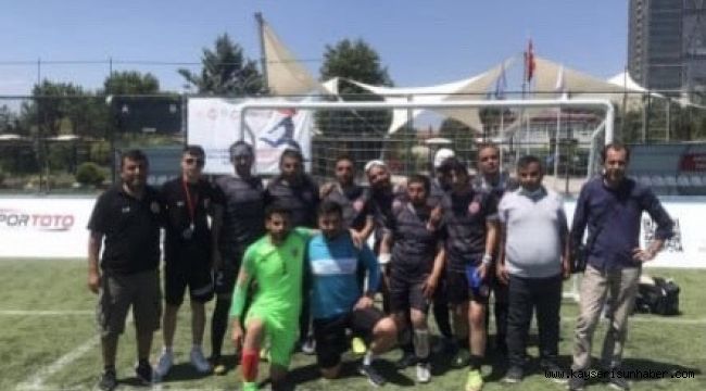 Kayseri Görme Engelliler Spor Kulübünde hedef 3 puan