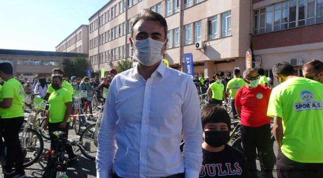 Kayseri'de 'Doktorlar Bisiklet Turu' yapıldı