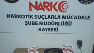 Kayseri'de iş yerine uyuşturucu operasyonu: 2 gözaltı