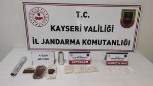 Kayseri'de uyuşturucu operasyonu