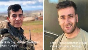 KAYSERİLİ ŞEHİDİMİZİN NAAŞI TÖRENLE KARŞILANDI