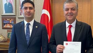 Milletvekili Özdemir'den İncetoprak'a tebrik