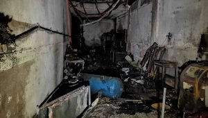 Oto elektrikçide LPG tüpü patladı: 1 ölü, 2 yaralı