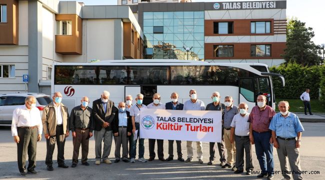 Talas Belediyesi'nden gazilere Çanakkale gezisi
