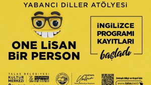 Talas Belediyesi'nden İngilizce kursu