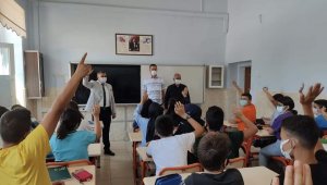 Tomarza'da ilk ders zili çaldı