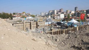 2 blok 73 dairenin temeli Battalgazi Mahallesi'nde atıldı