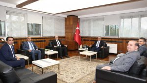 Baro başkanı Köse ve yönetiminden Başkan Büyükkılıç'a ziyaret