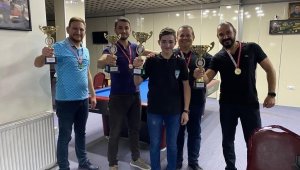 Bilardo il birinciliği tamamlandı
