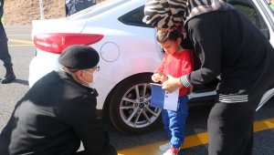 İl Jandarma Komutanlığı'dan trafik denetimi