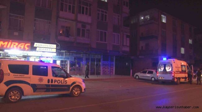 Kayseri'de ikamet yangını