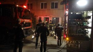 Kayseri'de müstakil evde yangın çıktı