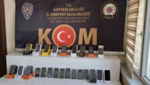 Kayseri'de telefon kaçakçısı 1 şahıs yakalandı