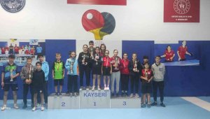 Masa Tenisi İl Birinciliği sona erdi