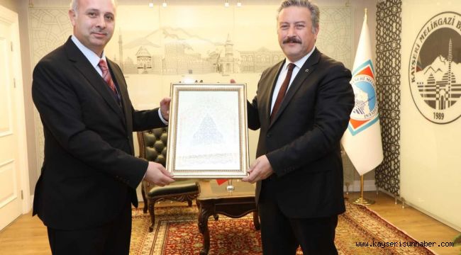 Melikgazi İlçe Müftülüğü'nden Başkan Palancıoğlu'na ziyaret