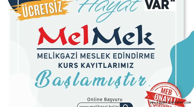 MELMEK Kursları yeni dönem kayıtları başladı