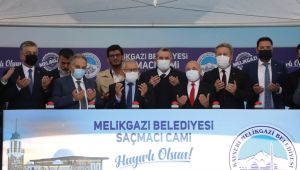SAÇMACI CAMİ TEMELİ DUALARLA ATILDI 