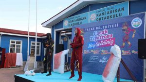 Talas okullarında 'Çocuk Şenliği' devam ediyor