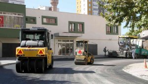 Talas'ta asfalt çalışmaları hız kesmiyor