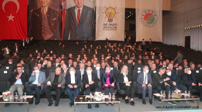 Başkan Büyükkılıç Antalya'da bölge toplantısında katıldı