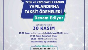 Başkan Yalçın'dan vergide son gün hatırlatması