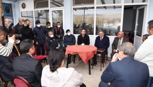 Kaymakam Aslan'dan mahalle ziyaretleri