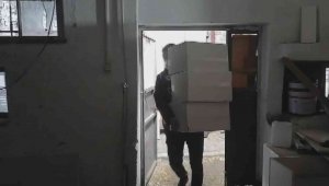 Kayseri'de 3.5 milyon dal boş makaron ele geçirildi