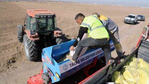 Talas'ta tarımsal faaliyetler hız kesmiyor