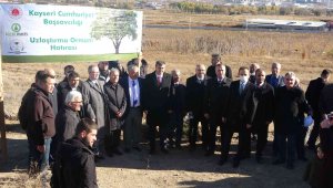 Uzlaştırma Ormanı'nda bin ağaç toprakla buluşacak