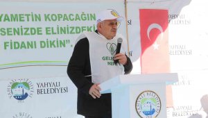 Yahyalı'da 5 bin fidan toprakla buluştu