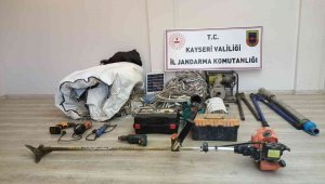 9 faili meçhul hırsızlık olayı aydınlatıldı