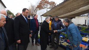 Başkan Büyükkılıç muhtarlar toplantısına Sarıoğlan ile devam etti