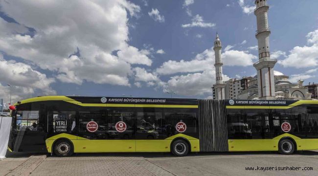 Büyükşehir'in elektrikli otobüslerinden büyük tasarruf ve karbondioksit azaltımı