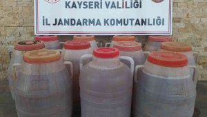 Jandarmadan kaçak alkol operasyonu