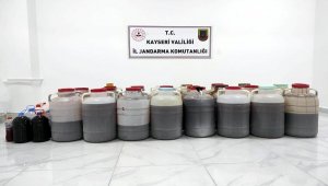 Kayseri'de 495 litre kaçak alkol ele geçirildi