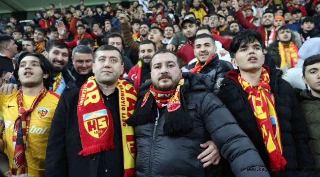 Kayserispor 30 bin kişiye oynadı