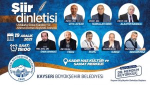 Sezai KArakoç ve Ahmet Remzi Akyürek Anısına Şiir Dinletisi