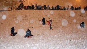 'Talas'ın Erciyes'inde keyifler yerinde