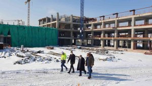 Başkan Büyükkılıç'tan havalimanı incelemesi