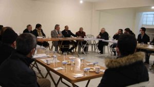 Başkan Palancıoğlu kentsel dönüşüm konutları sakinleriyle buluştu