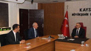 Büyükkılıç'a Kayseri Oto Sanatkârları Odası'ndan teşekkür ziyareti