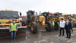 Büyükşehir karla mücadeleye hazır