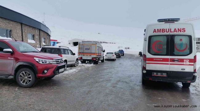 Erciyes'te çığ düştü: 1 kişi kayıp