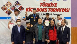 Kadir Danacıoğlu kickboksta Türkiye Şampiyonu oldu
