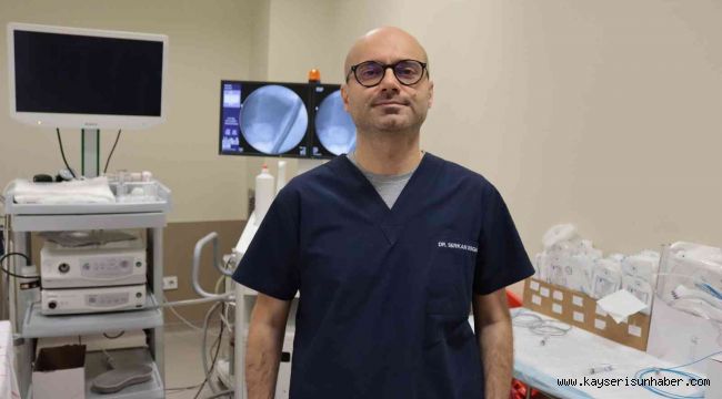 Kayseri Şehir Hastanesi'nde ilk; ameliyatsız, endoskopik ultrasonla safra yolu boşaltıldı