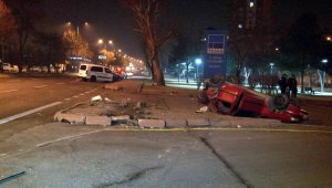 Kayseri'de trafik kazası: 4 yaralı